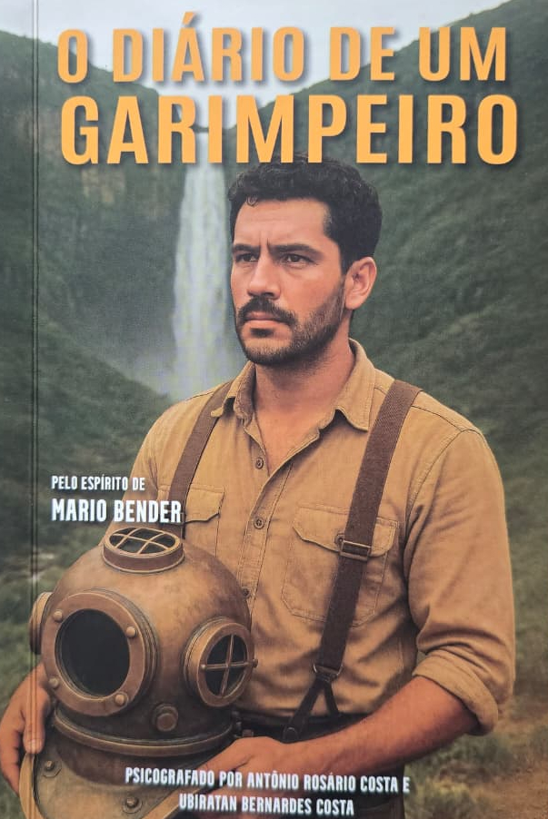 Capa do livro O Diário de um Garimpeiro, de Ubiratan Bernardes Costa